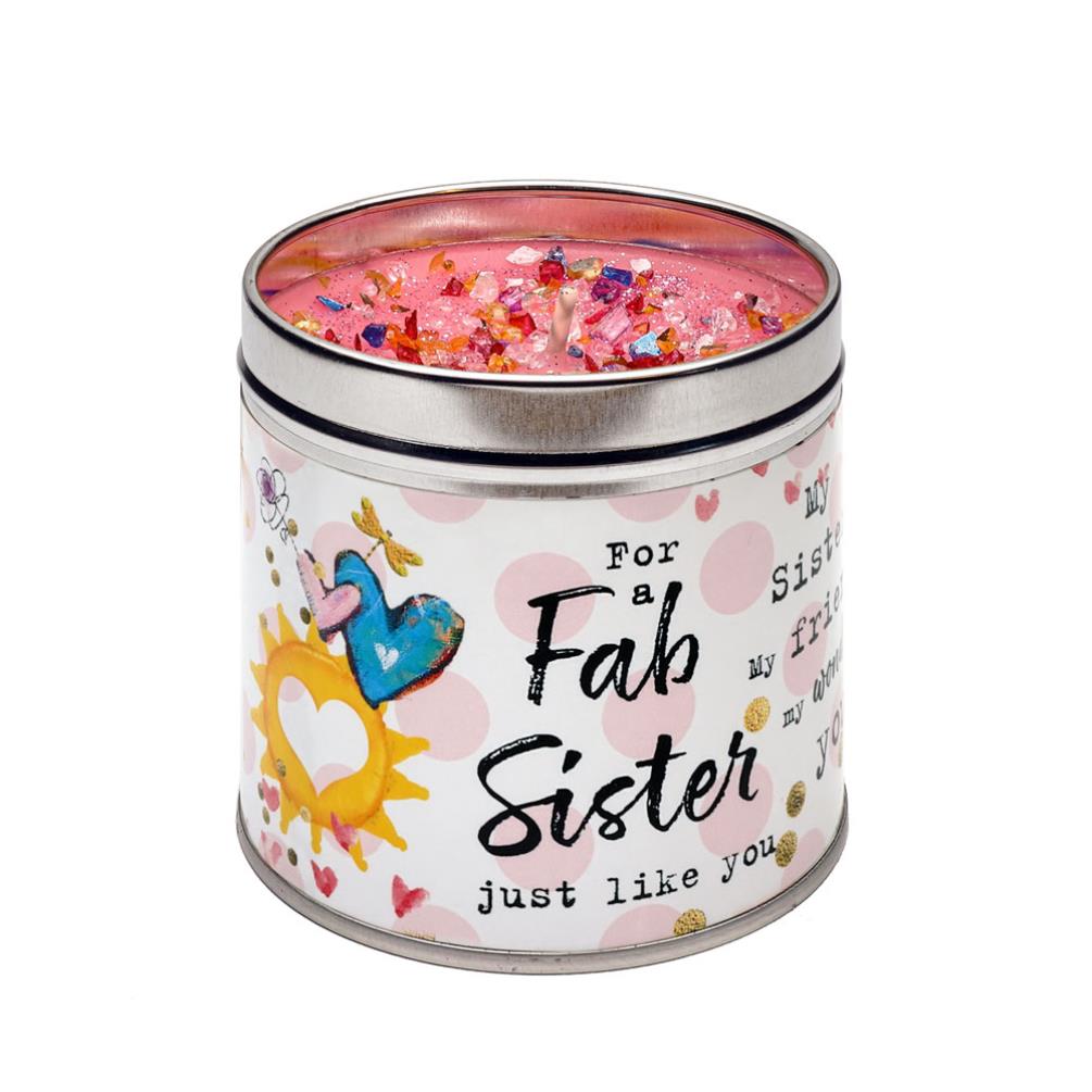 Best Kept Secrets Fab Sister Tin Candle £8.99